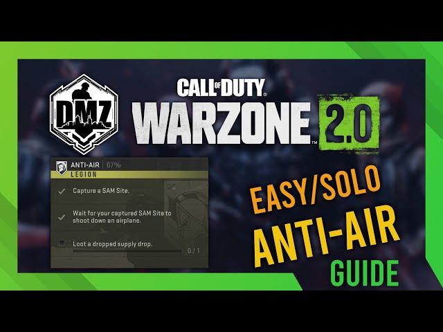 Anti-Air (SAM Site) GUIDE | DMZ Mission Guide | Simple | FAST