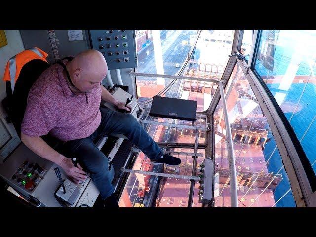 The dizzying view from Halifax's shipping cranes