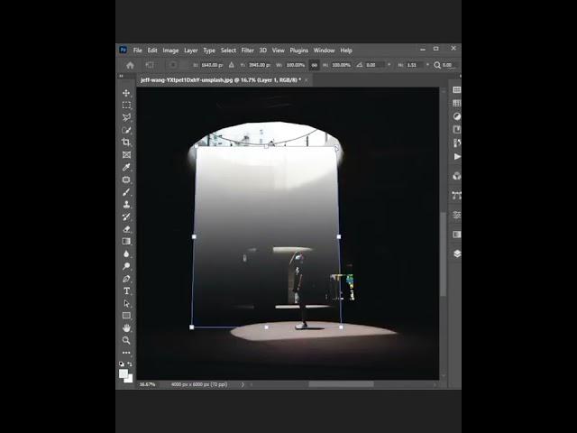 Spotlight-Effect short photoshop tutorial #shortsfeed