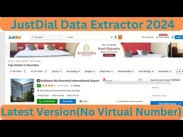 Justdial Data Kaise Nikale | Calling Data | लोन का डाटा | Marketing Ke Liye | Business Grow ke liye