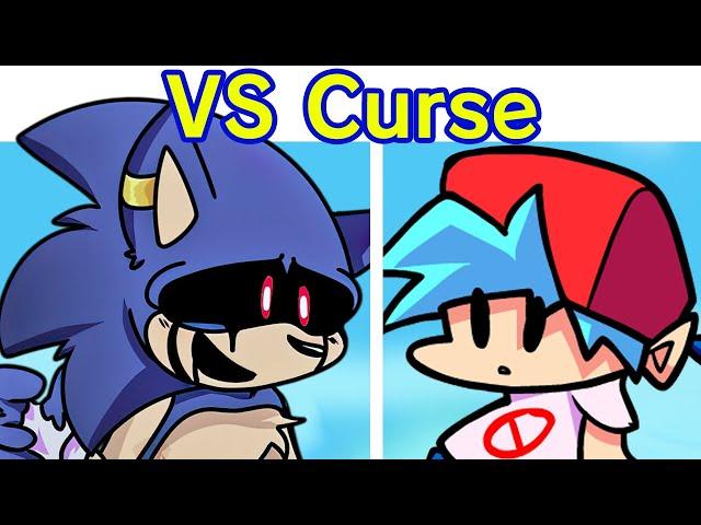 Friday Night Funkin' VS Curse - Malediction Song | Sonic.EXE 3.0 (CANCELLED/SCRAPPED) (FNF Mod/Hard)