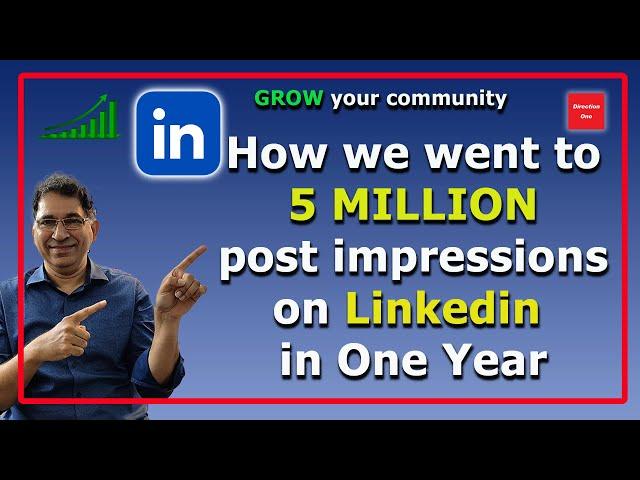 How We Got to 5 MILLION Weekly Linkedin Post Impressions in 1 Year | Linkedin Profile Tips |