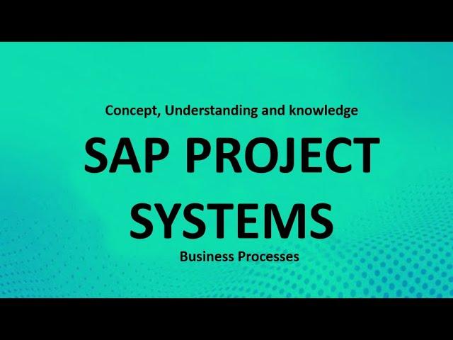 SAP Project System for beginners