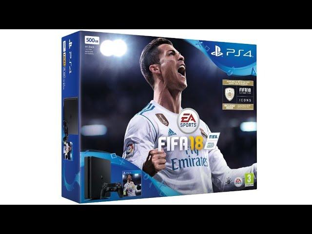 Playstation 4 Slim with Fifa 18 Bundle Unboxing & Gameplay in 2020