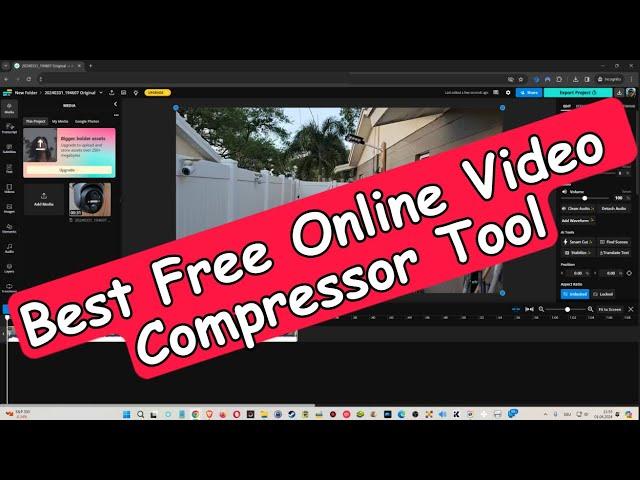 Best Free Online Video Compressor Tool (Creating Long Videos With Very Small Size)