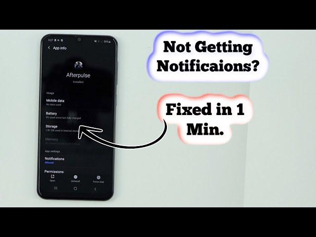How to fix notificacion problem on Android / not getting Apps Notifications