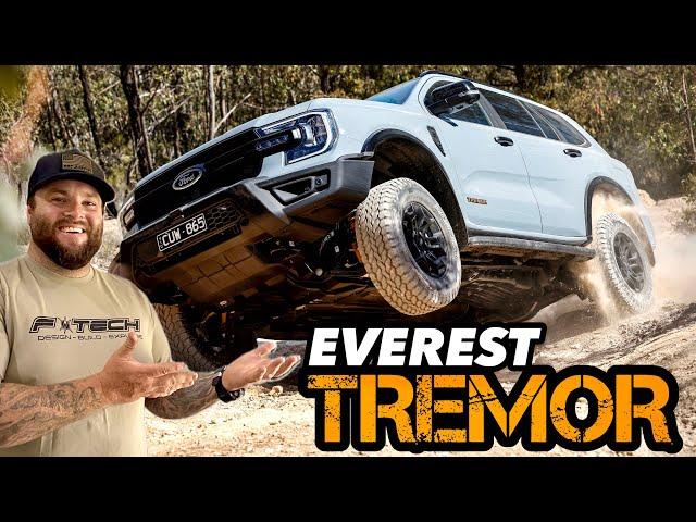 2025 FORD EVEREST TREMOR ! What did Ford do to the suspension !!!