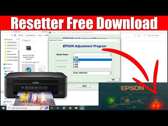 Epson Adjustment Program Reset Software Download
