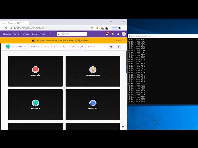 Twitch followers bot | nikopaied.xyz