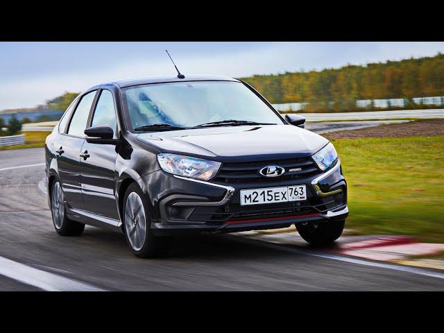 НОВАЯ Лада Гранта Спорт - мотор, подвеска, управляемость / Lada Granta Sport 2023 Первый тест