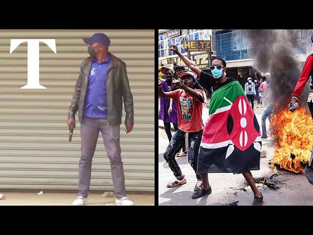 Kenya protests: gunmen open fire in Nairobi