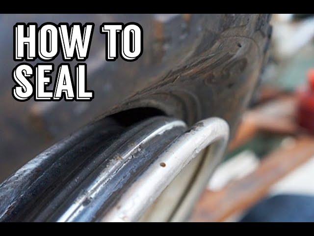 Inflating A New or Used Tire With A Broken Seal / Bead