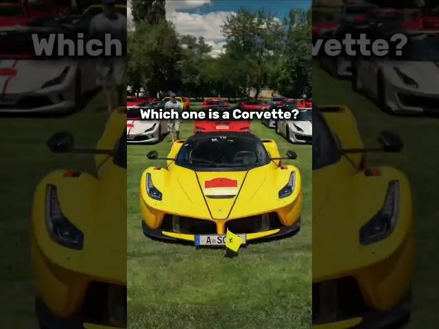 Which one is a Corvette?