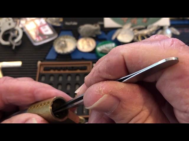 #1358 American A3650 with Schlage KIK how to pick/gut and reassemble!