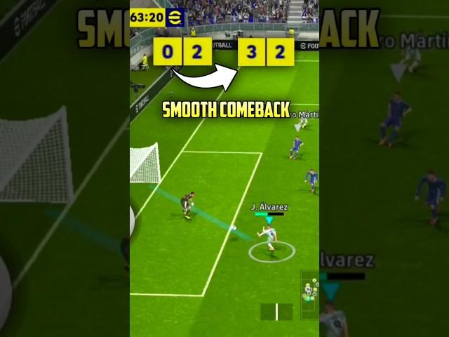 That Was A Smooth Comeback | #efootball #efootball24 #shorts