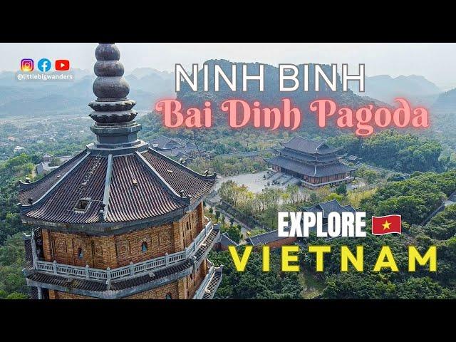 BAI DINH Pagoda in Ninh Binh, VIETNAM with kids /  Vietnam Travel Guide and Vlog