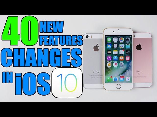 40 NEW Features & Changes in iOS 10 Beta 2!