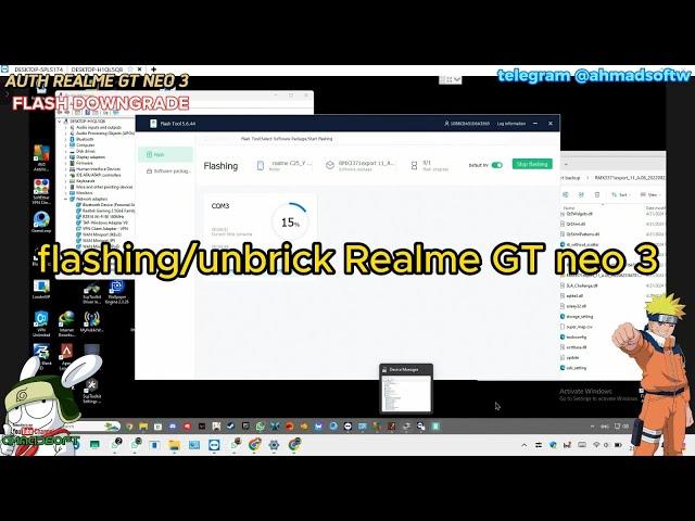 Flashing Realme GT Neo 3T | Downgrade Realme GT NEO 3T RMX3371 [ROLLBACK]