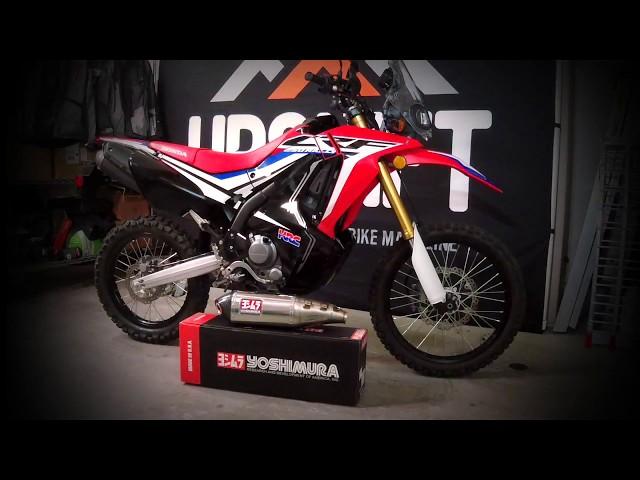 CRF250L Rally: Yoshimura Exhaust Swap