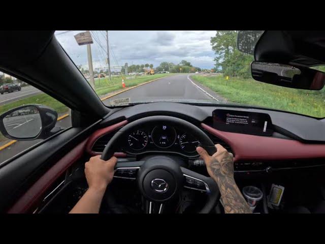 2024 MAZDA 3 HATCHBACK MANUAL POV DRIVE