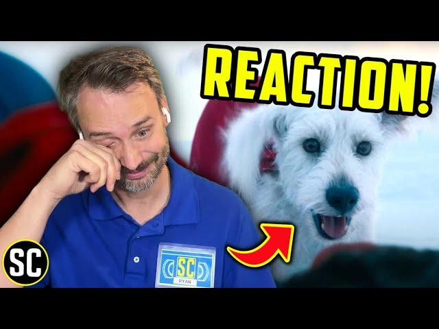 Well, I'm Crying - Superman Trailer REACTION