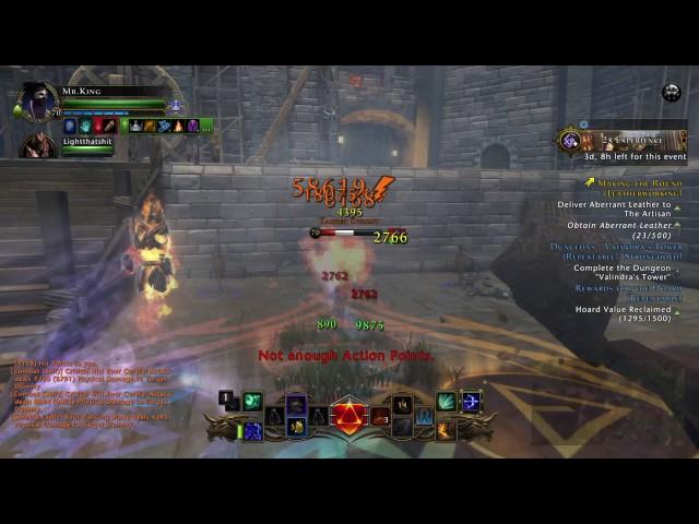 Neverwinter combat hr damage test