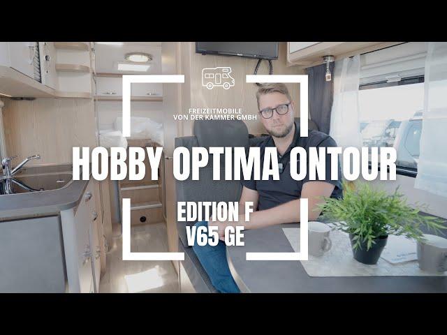 Der neue Hobby Optima Ontour Edition V65 GE F auf Fiat Ducato