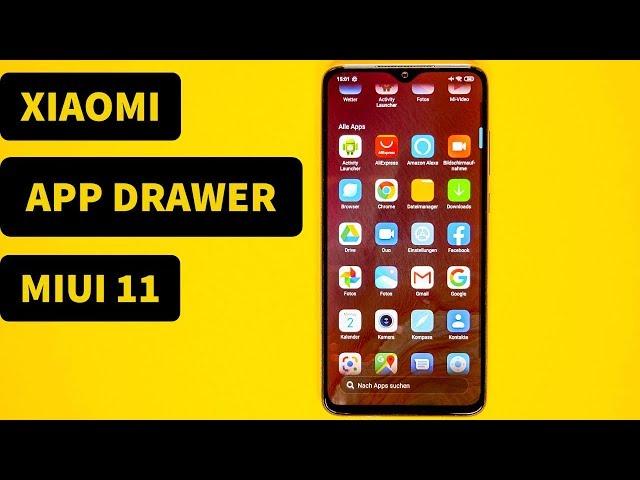 MIUI App Drawer für Xiaomi Smartphones aktivieren | CH3 Tutorial Deutsch