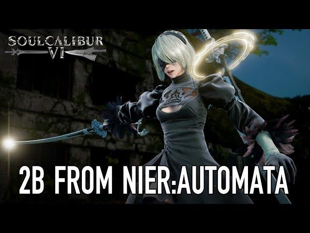 SOULCALIBUR VI - PS4/XB1/PC - 2B from NieR:Automata (Guest character announcement trailer)