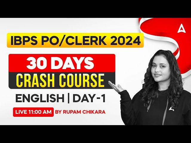 IBPS PO/Clerk English Mock Test #1 | IBPS PO/Clerk English Preparation | By Rupam Chikara
