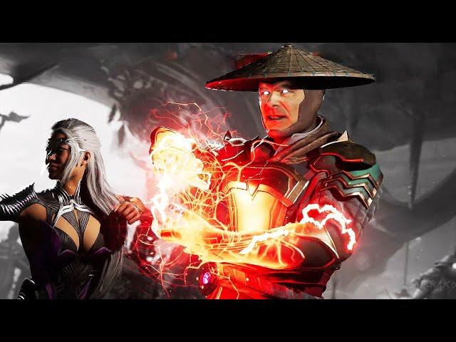 Mortal Kombat 1 - Dark Raiden Returns Scene (MK1 2023)