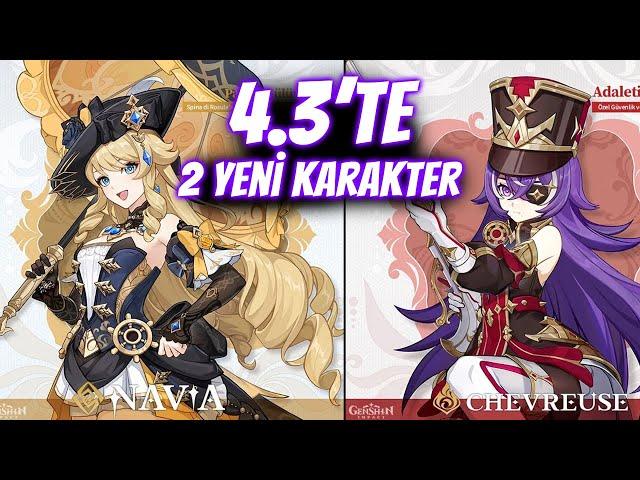 4.3 YAMASINDA 2 YENİ KARAKTER GELİYOR! | Genshin Impact Türkçe