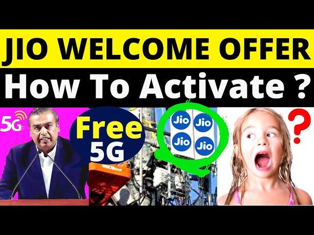 Jio 5G Welcome Offer Secret Condition | Jio Free 5G Welcome Offer | Jio 5G Welcome Offer Invite