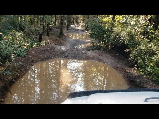 Jeep Wrangler TJ on 32s at Trail 55 Tahuya