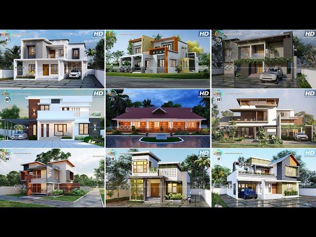 Top 20 Kerala Home Designs of January 2024 | HD Quality | #keralahomedesign