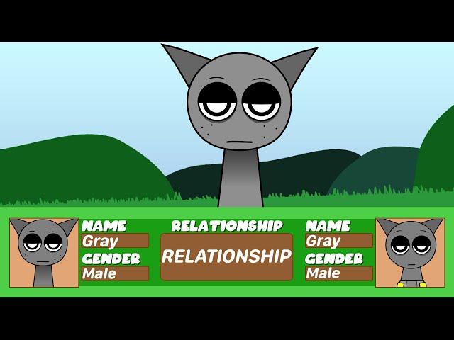 Incredibox Sprunki Retake | RELATIONSHIPS | Every Gray Relationships!