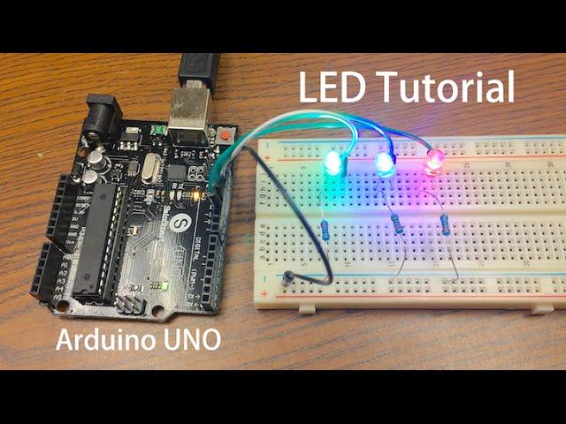 Arduino Tutorial: LED Sequential Control- Beginner Project