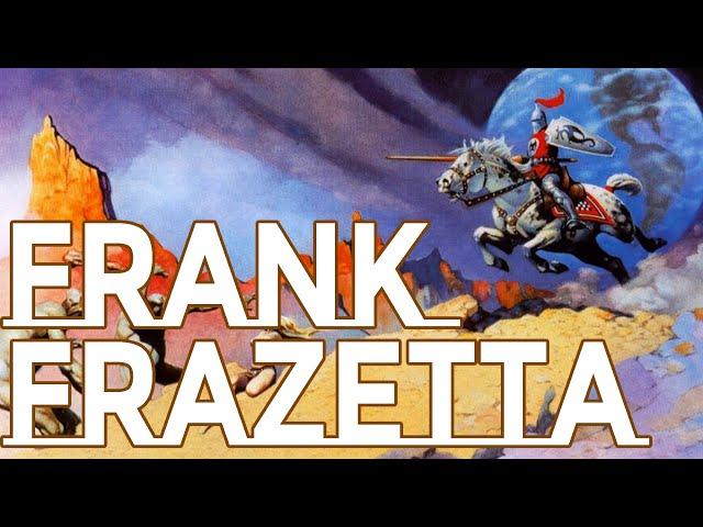 Frank Frazetta: A collection of 93 works (4K)