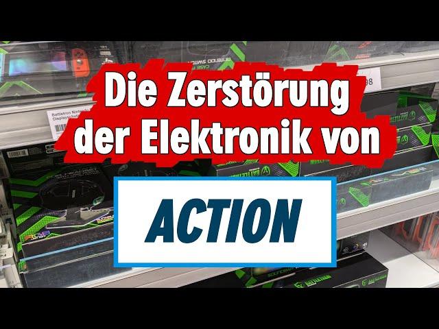 Elektronik vom Discounter Action gekauft - nie wieder