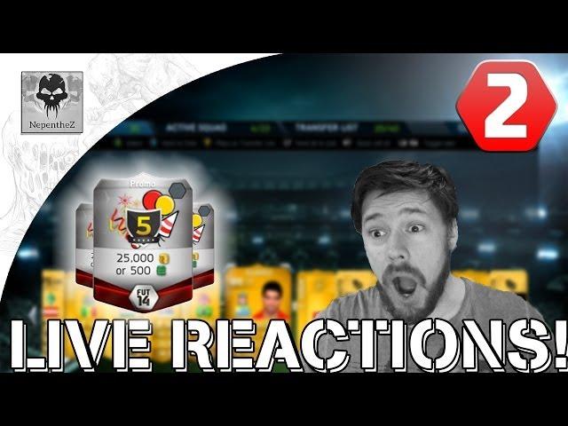 100k PACK LIVE REACTION! - PACKS FROM HELL #02 FIFA 14