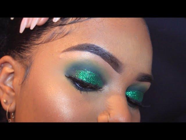 FULL GREEN MAKEUP LOOK  | LICIAROSEE