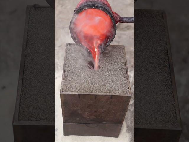 Casting Copper Hammer out of Scrap