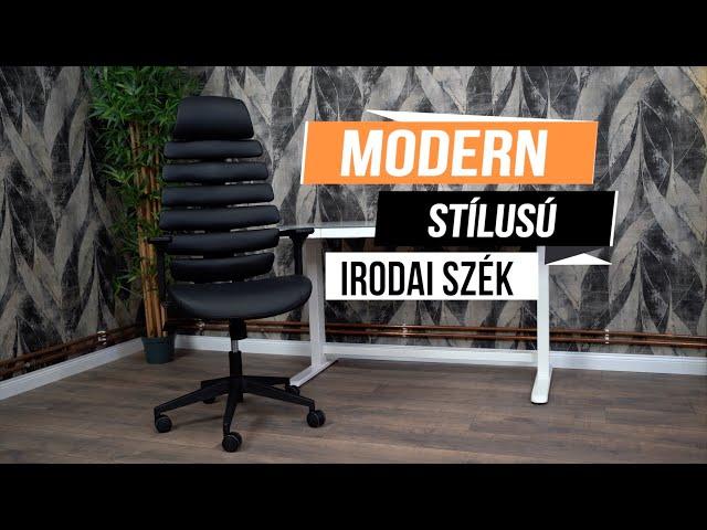 Prémium ergonomikus, irodai szék, forgószék, fekete (SK-728H BLACK)