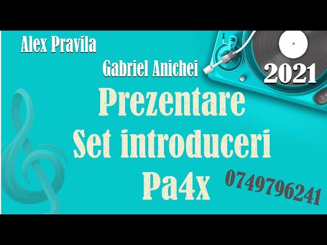 Prezentare Set Korg Pa4x intro Alex Pravila & Gabi Anichei 2021  (0749 796 241)