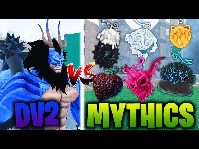 DragonV2 VS Mythical Fruits!