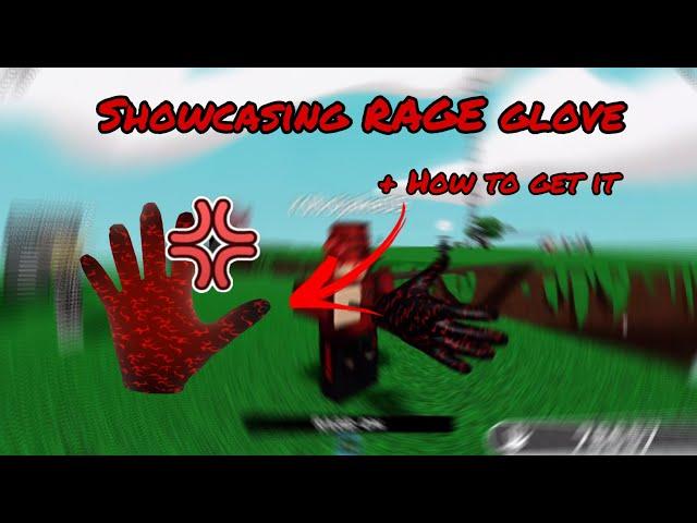 Showcasing RAGE glove + How to get it | Slap battles