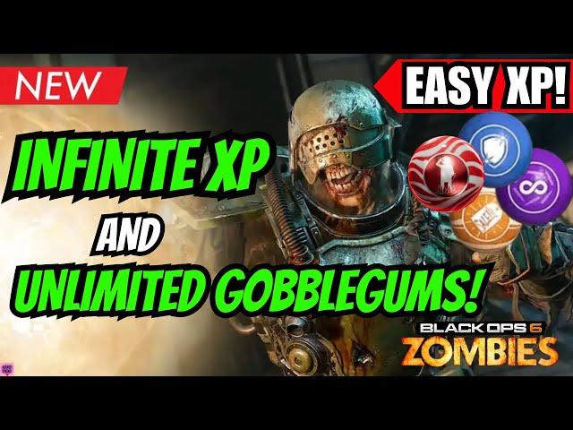 BO6 ZOMBIES - NEW SOLO INFINITE XP & UNLIMITED GOBBLEGUM METHOD in BLACK OPS 6 ZOMBIES! (OP!)