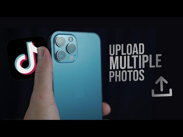 How to Upload Multiple Photos on TikTok Video (tutorial)