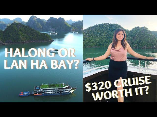 Halong Bay or Lan Ha Bay? 2D1N Lan Ha Bay All-Inclusive Cruise Review | Vlog