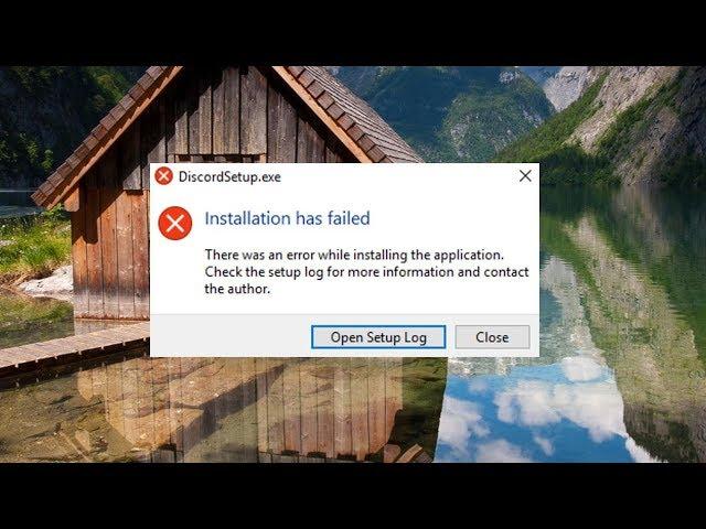 [Solved] DiscordSetup.exe Installation Has Failed